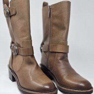 Vince Camuto Women's Kerivini Leather Moto Boot, Size  6.5M